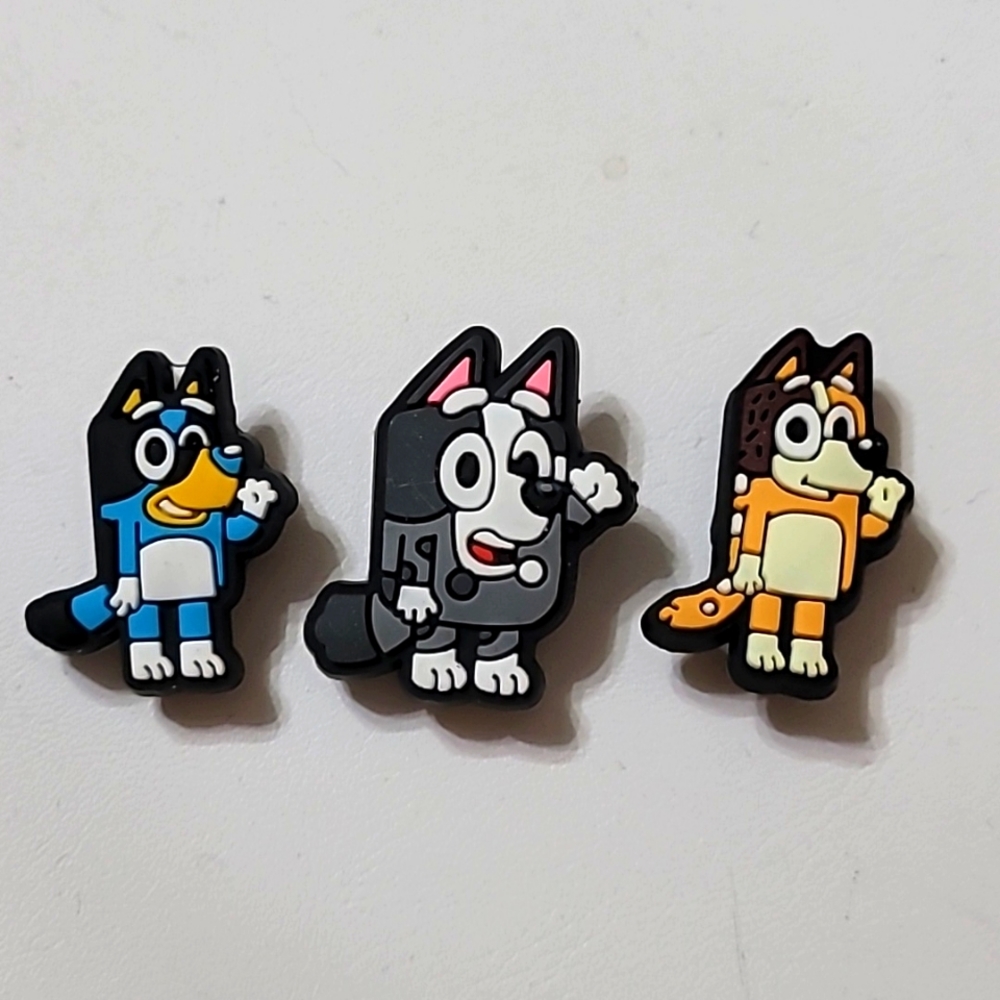 BLUEY CHARMS FOR CROCS